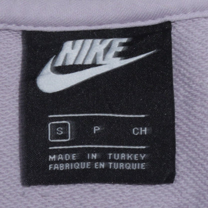 Nike Womens Lilac Sweatshirt Small Crew Neck Long Sleeve Pullover