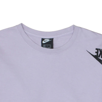 Nike Womens Lilac Sweatshirt Small Crew Neck Long Sleeve Pullover