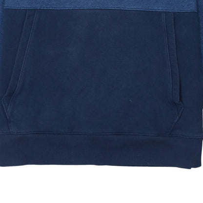 Under Armour Men's Blue Fleece 1/2 Zip Hoodie Medium ColdGear
