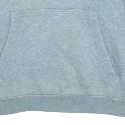 Nike Men's Grey Pullover Hoodie L Fleece Regular Fit