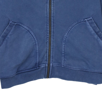 Hilfiger Denim Men's Blue Full Zip Hoodie Size L Regular Fit