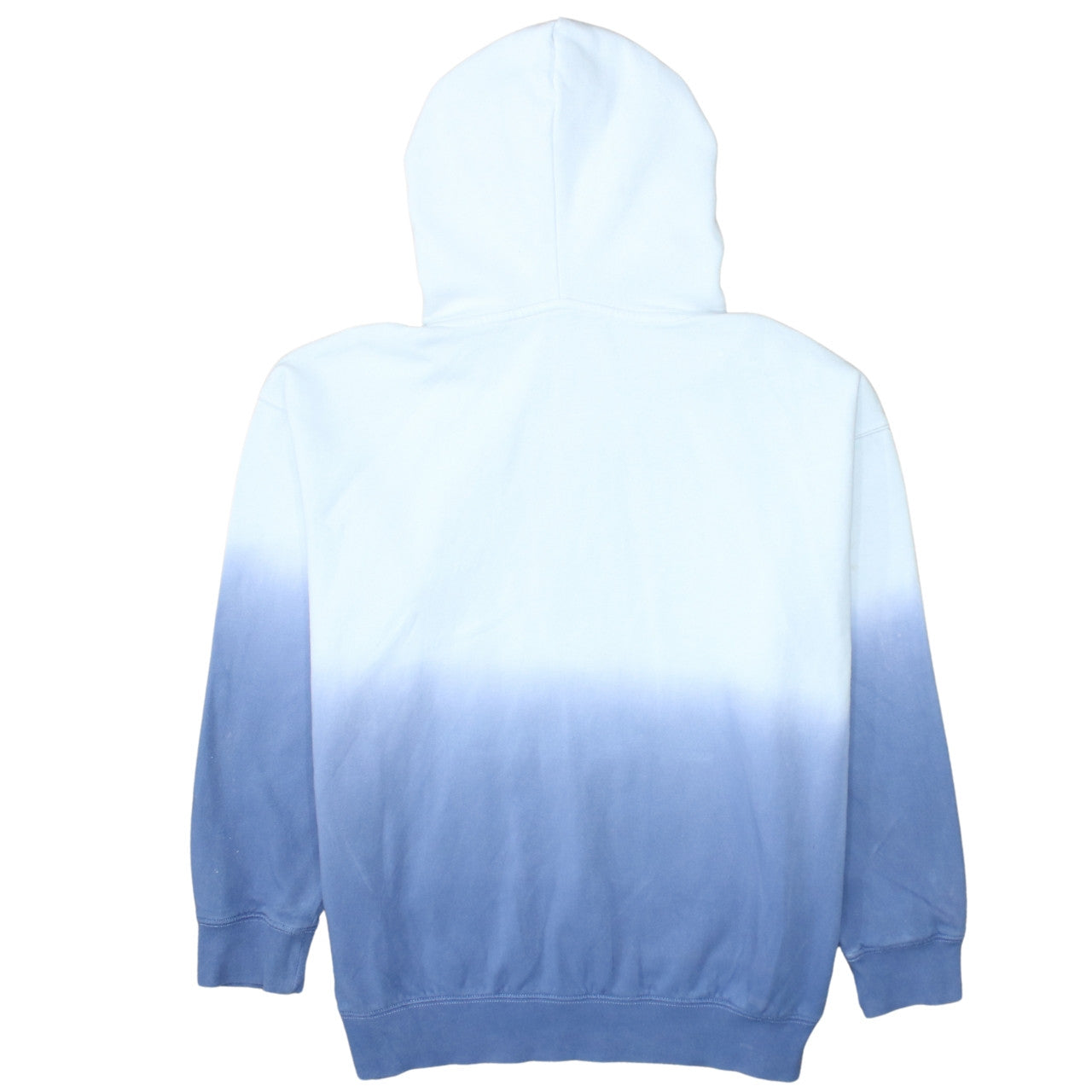 GAP Teen Blue Ombre Hooded Pullover Sweatshirt 14-16 Cotton Blend
