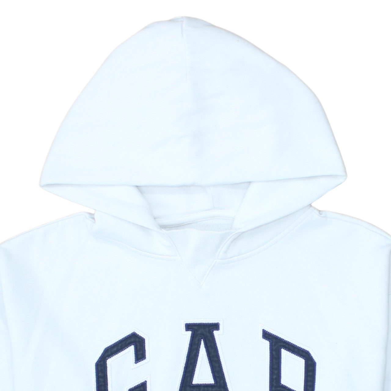 GAP Teen Blue Ombre Hooded Pullover Sweatshirt 14-16 Cotton Blend