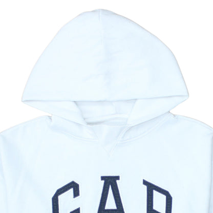 GAP Teen Blue Ombre Hooded Pullover Sweatshirt 14-16 Cotton Blend