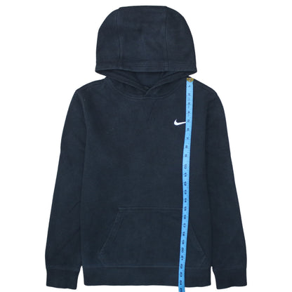 Nike Boys Black Pullover Hoodie XL 13-15 Years Fleece Lined Sweatshirt