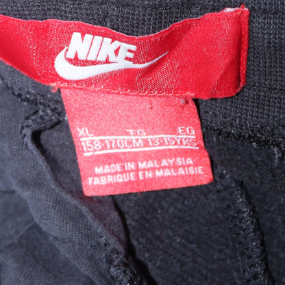 Nike Boys Black XL Jogger Sweatpants Activewear Fleece Tapered Trousers