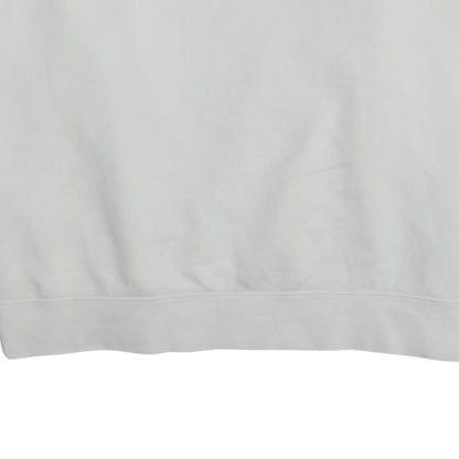 Nike Men's White 1/4 Zip Pullover Sweatshirt Size L