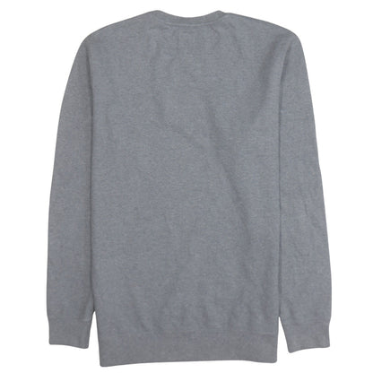 Vans Men's Grey Logo Crew Neck Sweatshirt Size L
