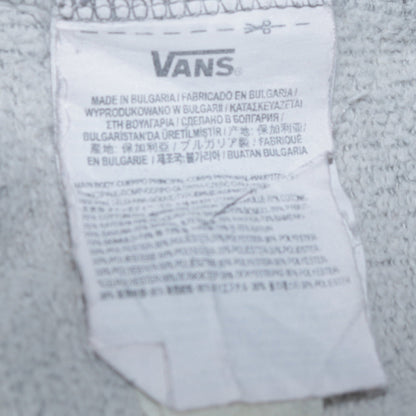 Vans Men's Grey Logo Crew Neck Sweatshirt Size L