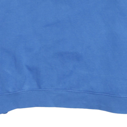 Champion Boys Blue 2XL Pullover Sweatshirt 15-16 Years Cotton Blend Logo Print