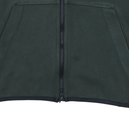Nike Men's Green Full Zip Hoodie Size S Regular Fit