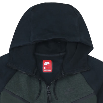 Nike Men's Green Full Zip Hoodie Size S Regular Fit
