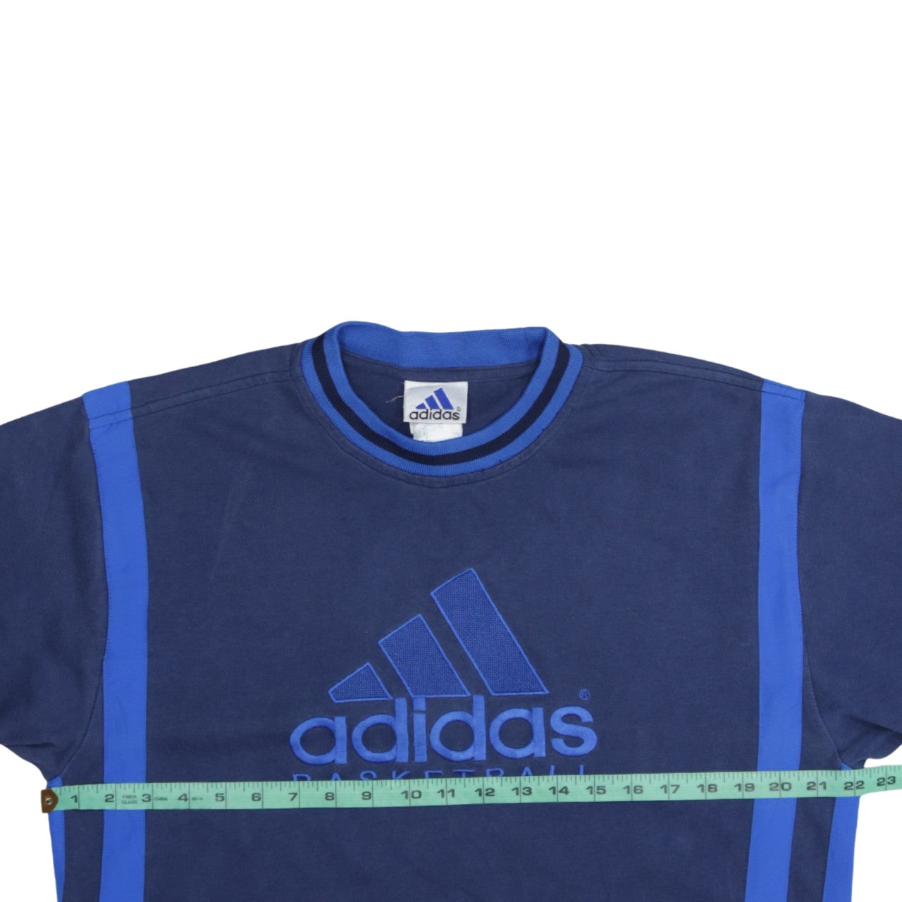 Adidas Men's Blue Basketball Teamwear Sweatshirt Size L Pullover