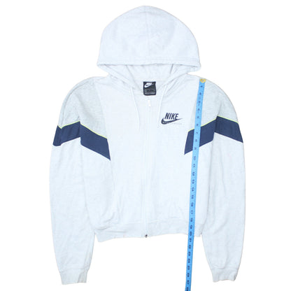 Nike Women’s Grey Full Zip Sportswear Hoodie Size S