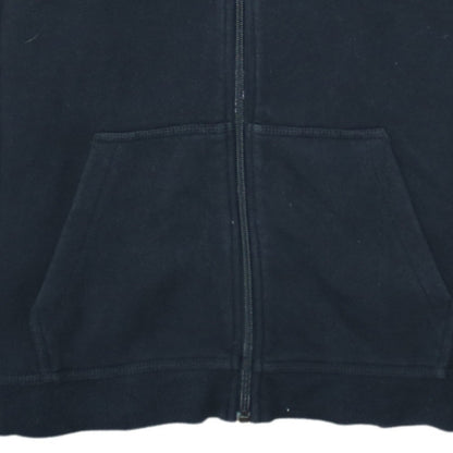 Nike Boys Black XL Full Zip Hoodie Sweatshirt Standard Fit Logo Detail