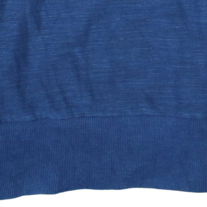 Hilfiger Denim Men's Blue Crew Neck Logo Sweatshirt Size L