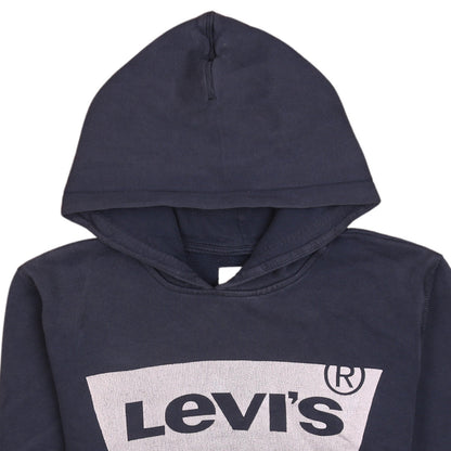 Levi's Women's Navy Blue Size 14 Pullover Hoodie Sweatshirt