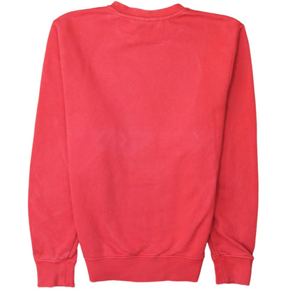 Nike Men's Red XS Pullover Crew Neck Fleece Sweatshirt