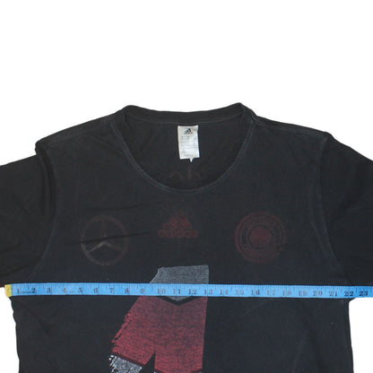 Adidas Men's Black XL Graphic Sports T-Shirt Mercedes-Benz Germany