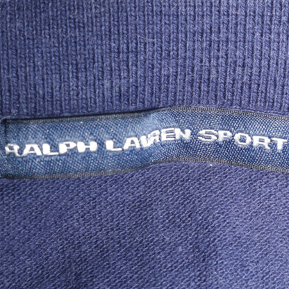 Ralph Lauren Men Blue Long Sleeve Polo Shirt M Cotton Classic Fit