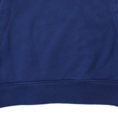 Adidas Men's Blue Pullover Hoodie Small Regular Fit Fleece Sportswear