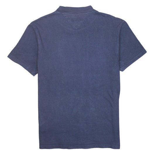 Tommy Jeans Men's Navy Blue Small Crew Neck Cotton T-Shirt