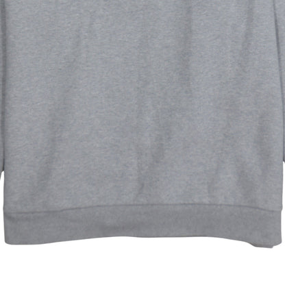 Adidas Men’s Grey XL Crew Neck Pullover Sweatshirt