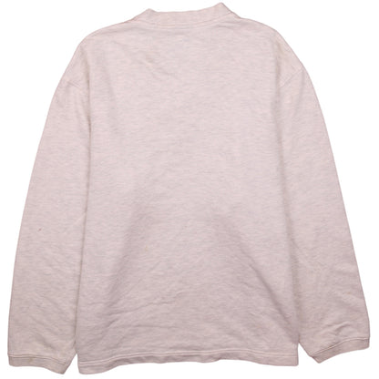 Jordan Men's Beige Crew Neck Pullover Sweatshirt Size L