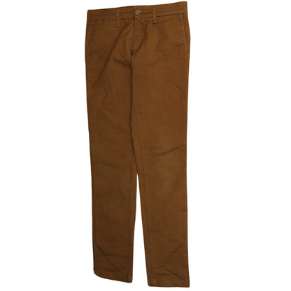 Carhartt WIP Mens Beige 28x32 Straight Fit Cotton Blend Jeans