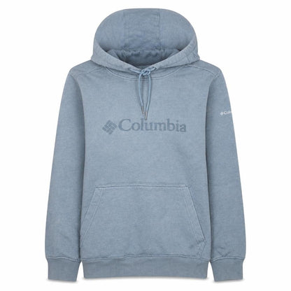 Columbia Women's Blue Pullover Hoodie Size L Cotton Blend Fleece