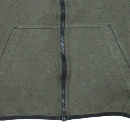 Nike Men's Green Full Zip Hoodie M Regular Fit Sportswear