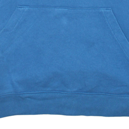 Carhartt Teens Blue Pullover Hoodie Logo Print Size 14 Slim