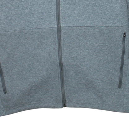 Puma Men's Grey 2XL Full Zip Sweatshirt Jacket