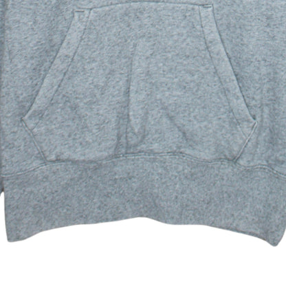 Champion Men’s Grey Pullover Hoodie Small Logo Fleece Sweatshirt