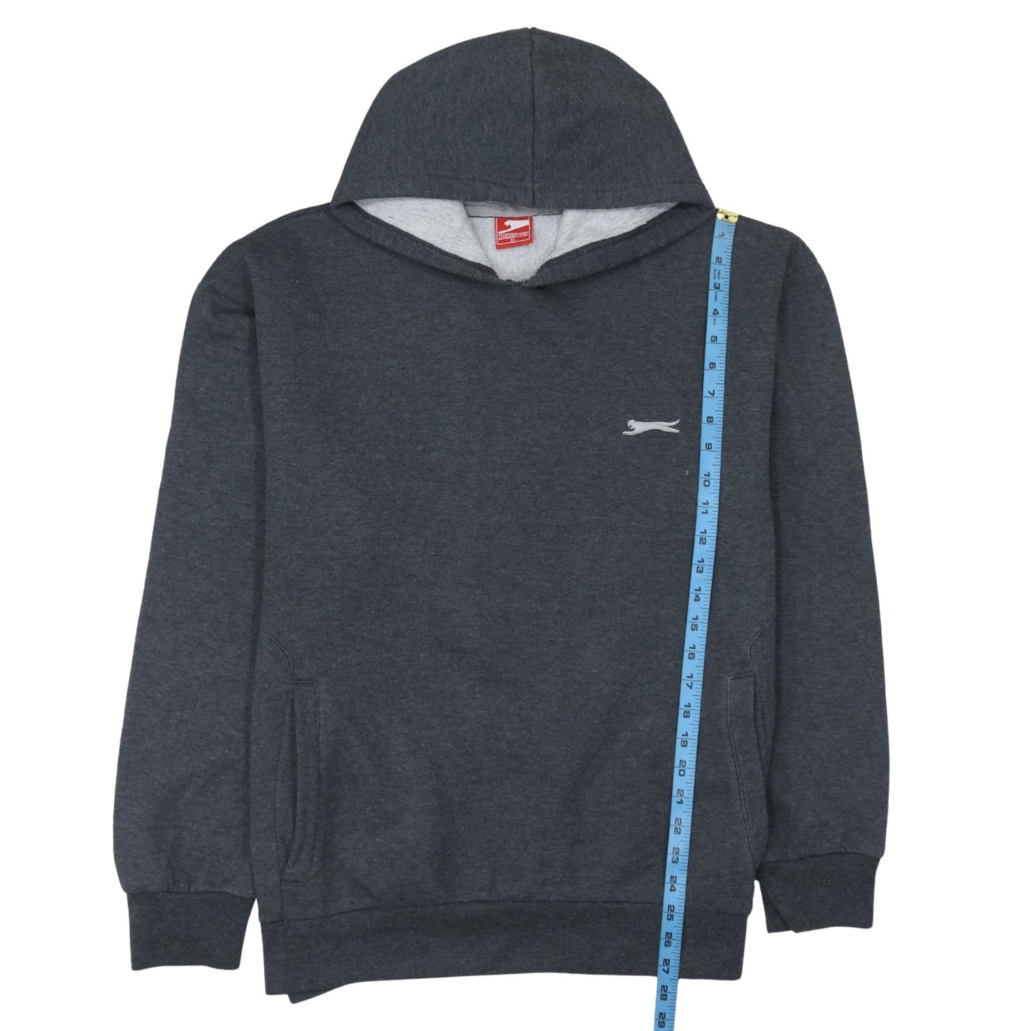 Slazenger Men's Grey XL Pullover Fleece Hoodie