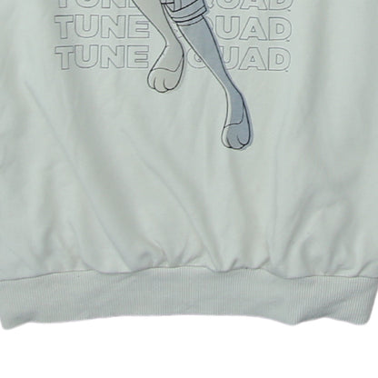 Space Jam A New Legacy Women's Beige Sweatshirt Size 8-10 Crew Neck