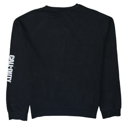 Primark Mens Black XL Call of Duty Modern Warfare Pullover Sweatshirt