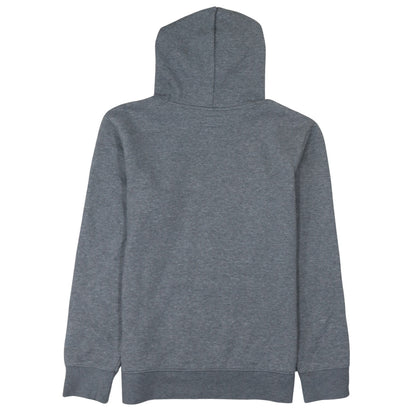 Jordan Boys Grey Pullover Hoodie Long Sleeve Athletic Sweatshirt Size M