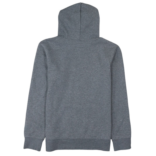 Jordan Boys Grey Pullover Hoodie Long Sleeve Athletic Sweatshirt Size M