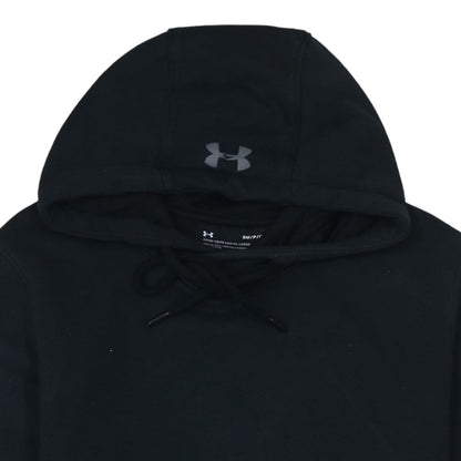 Under Armour Men’s Black ColdGear Pullover Hoodie Size S Fitted