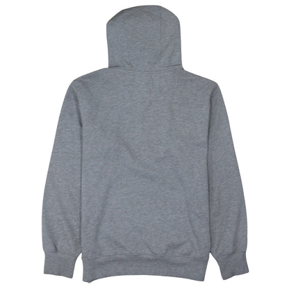Canterbury Men's Grey Pullover Hoodie Size L Logo Fleece Sweatshirt