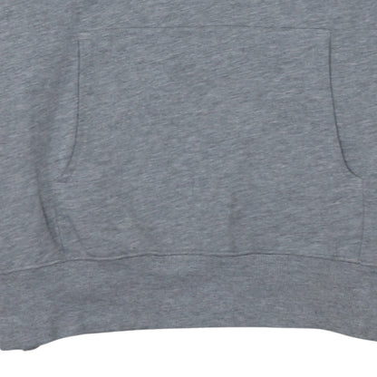 Canterbury Men's Grey Pullover Hoodie Size L Logo Fleece Sweatshirt