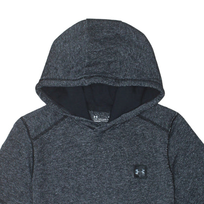Under Armour Men's Grey Short Sleeve Hooded Athletic T-Shirt Size S