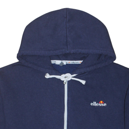 Ellesse Men's Blue Full Zip Hoodie Size M Regular Fit Sportswear