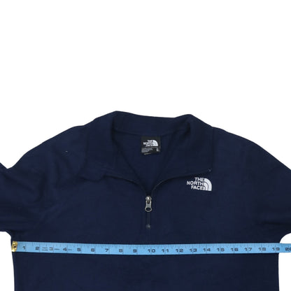 The North Face Boys Navy Blue XL Fleece 1/4 Zip Pullover Sweatshirt