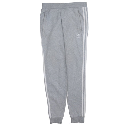 Adidas Men Grey Jogger Trousers M Regular Fit Casual Sports