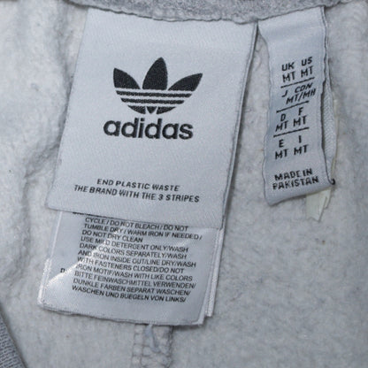 Adidas Men Grey Jogger Trousers M Regular Fit Casual Sports