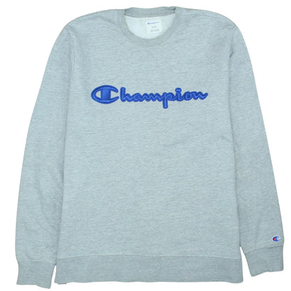 Champion Men's Grey XL Pullover Crew Neck Sweatshirt