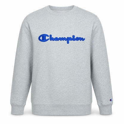 Champion Men's Grey XL Pullover Crew Neck Sweatshirt
