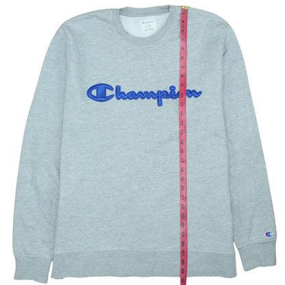 Champion Men's Grey XL Pullover Crew Neck Sweatshirt